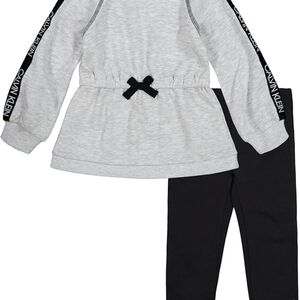 Calvin Klein Gray and Black Kids Outfit